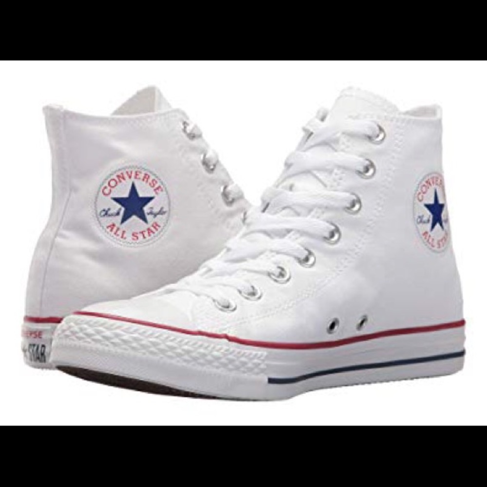 White High Top All Star Converse